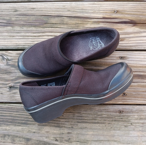 Dansko Volley Clogs Slip Resistant Black Vegan Professional Work Women's Size 37 - Picture 7 of 15